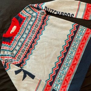 Dutch bros sweater.